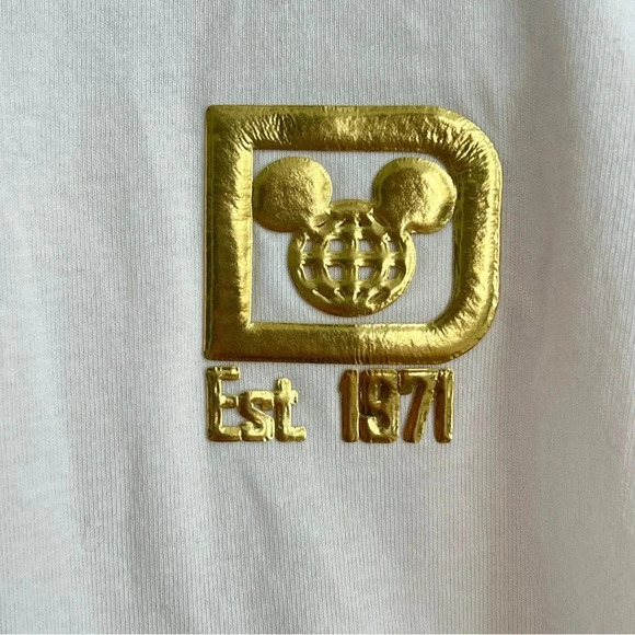 NEW 2021 Disney World Parks New Year’s Eve Champagne Pink Gold Spirit Jersey XXL - Picture 6 of 16